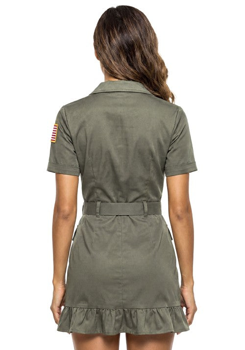 Women's Fighter Pilot Costume Dress - US 5582