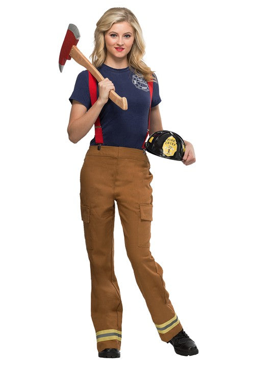 Women's Fire Captain Plus Size Costume - US 0928