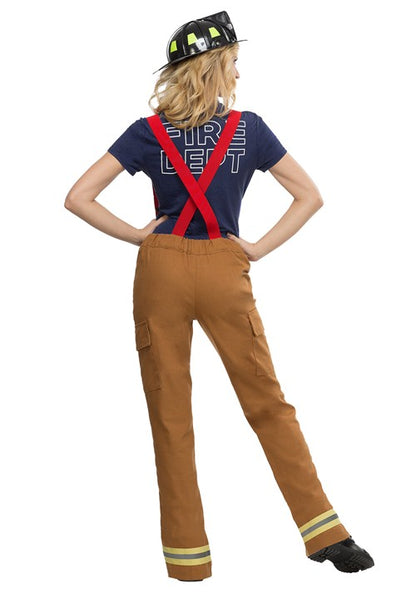Women's Fire Captain Plus Size Costume - US 0928