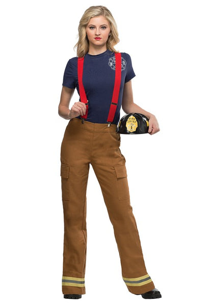 Women's Fire Captain Plus Size Costume - US 0928