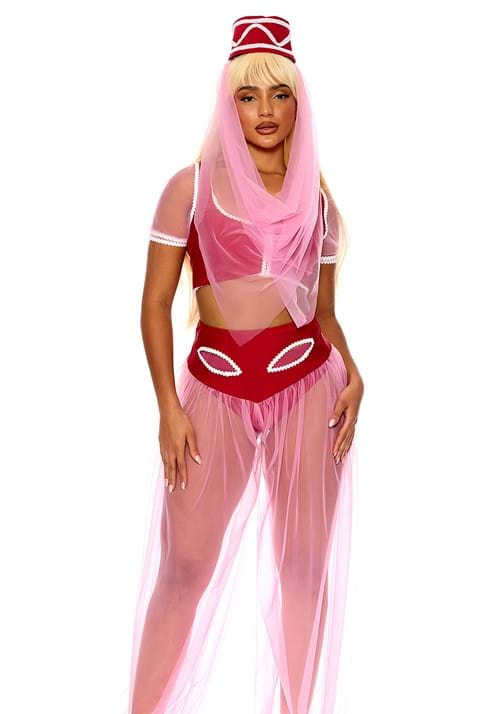 Flirty Dream of Me Genie Costume for Women - US 9548