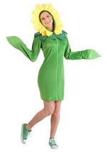 Flower Hoodie Dress for Women - US 2145