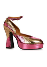 Fuchsia High Heel 70's Shoes for Women - US 0629