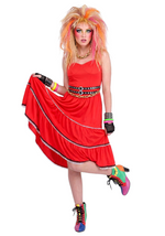 Women's Fun 80's Icon Costume Dress - US 7856