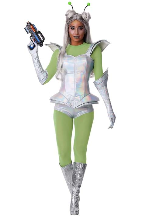 Women's Galactic Alien Babe Costume - US 6264