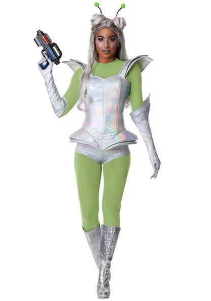 Women's Galactic Alien Babe Costume - US 6264