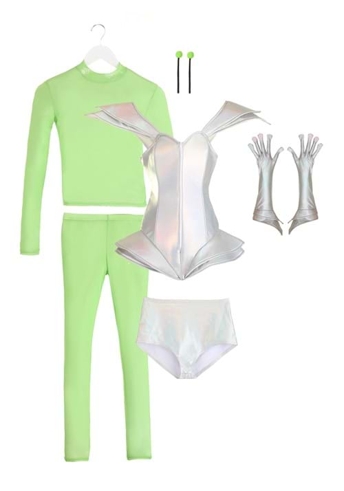 Women's Galactic Alien Babe Costume - US 6264