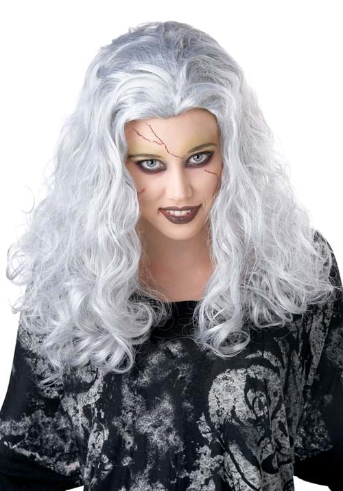 Ghostly White Wig for Women - US 2891