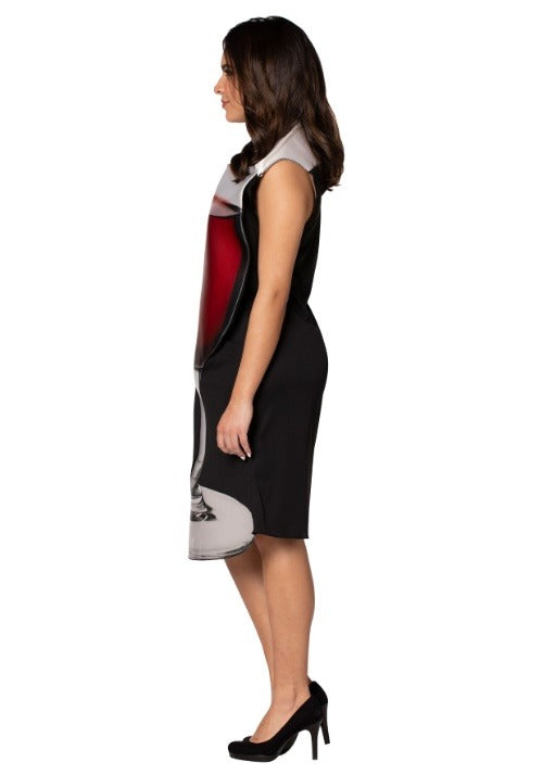 Glass of Red Wine Costume for Women - US 5473