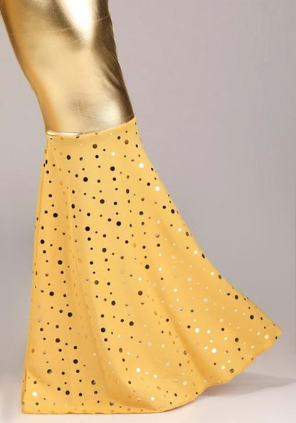 Women's Gold Disco Fox Costume - US 9092