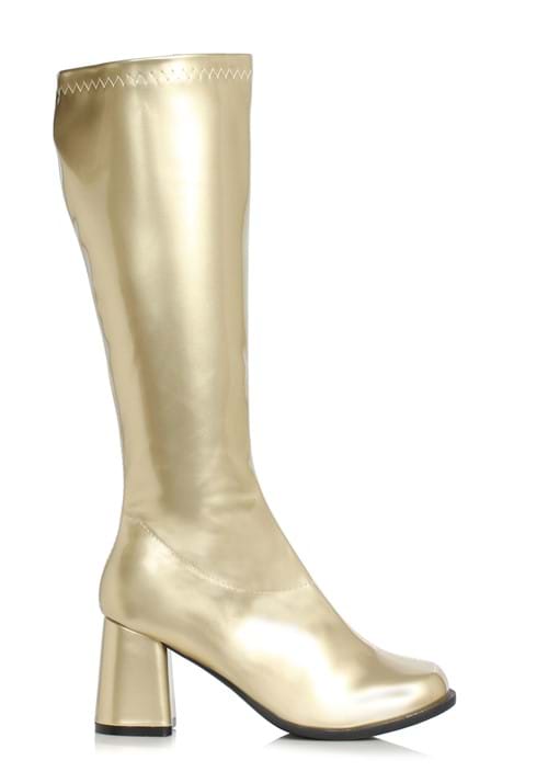Women's Gold Gogo Boots - US 7848