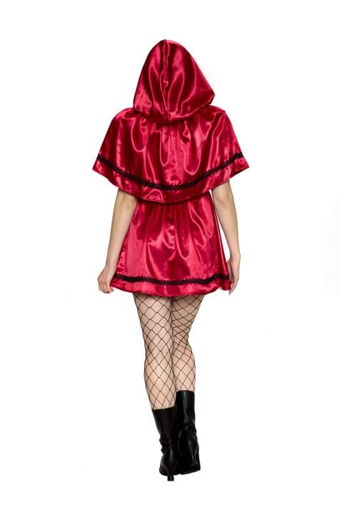Gothic Red Riding Hood Costume for Women - US 9911