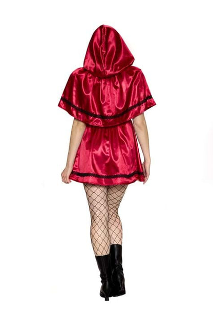 Gothic Red Riding Hood Costume for Women - US 9911