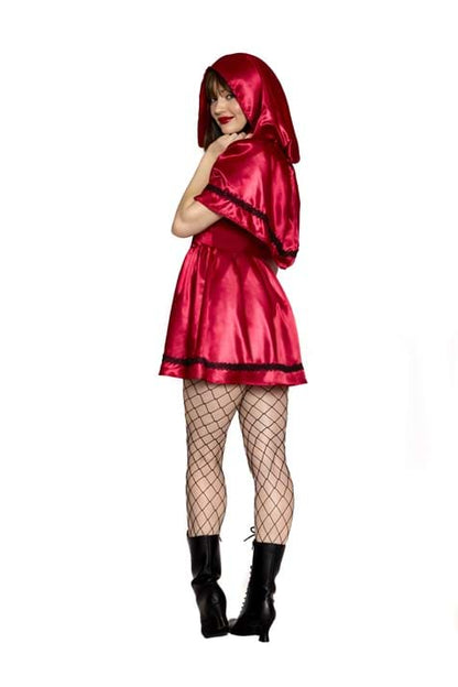 Gothic Red Riding Hood Costume for Women - US 9911
