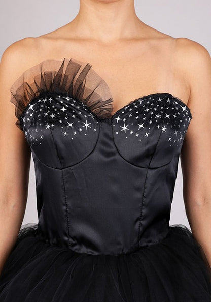 Women's Gothic Swan Dancer Costume - US 7492