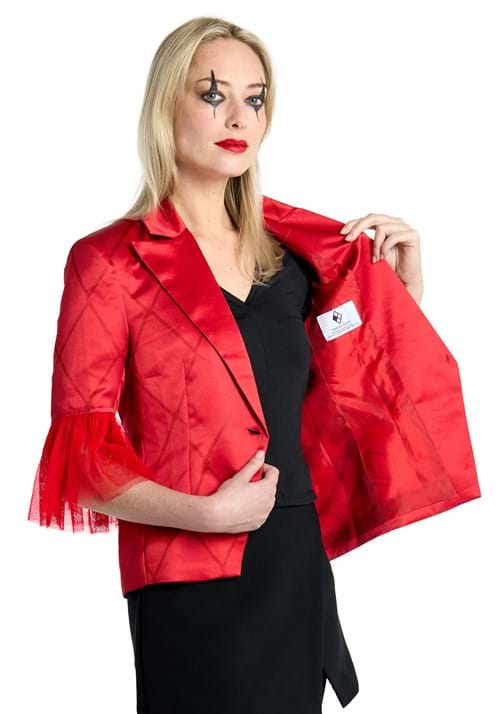 Harley Quinn Costume Suit Blazer for Women - US 8551