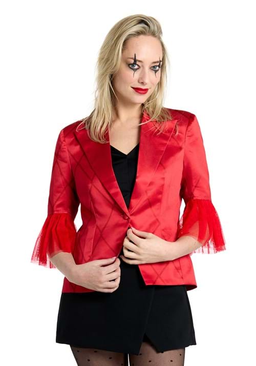 Harley Quinn Costume Suit Blazer for Women - US 8551