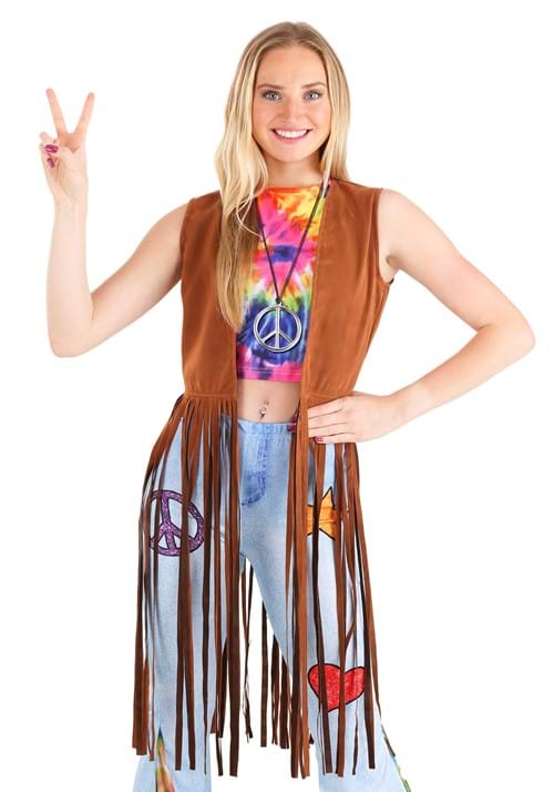 Hippie Costume Vest - US 4959