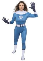 Women's Fantastic Four Invisible Woman Zentai Suit Costume - US 8775