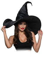 Jumbo Curved Costume Witch Hat for Women - US 4829
