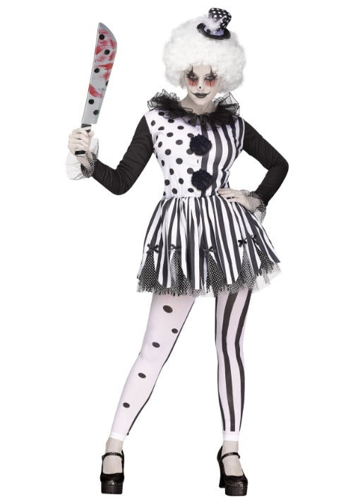 Killer Clown Women's Costume - US 2383