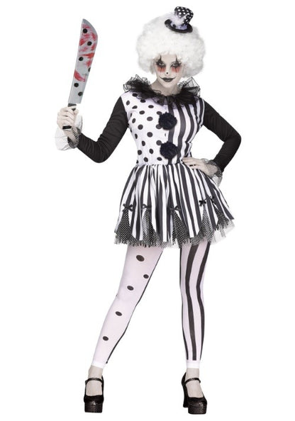 Killer Clown Women's Costume - US 2383