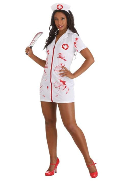 Women's Killer Nurse Costume Dress - US 4891