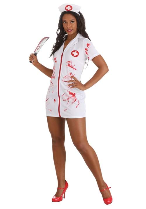 Women's Killer Nurse Costume Dress - US 4891