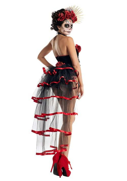 Women's Sexy La Muerta Costume - US 7267