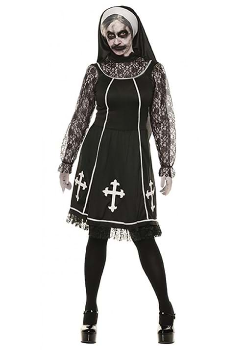 Lace Nun Costume for Women - US 4518