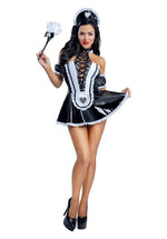 Lace Up Maid Women's Costume - US 4633