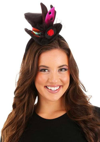 Ladybug Cocktail Mini Top Hat for Women - US 0597