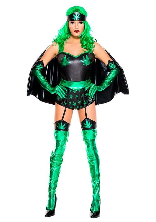 Leafy Super Woman Costume for Women - US 1748