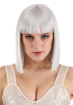 Light Gray Bob Costume Wig for Women - US 8416