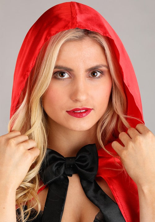 Sexy Little Red Romper Costume for Women - US 2228