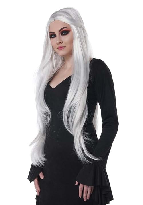 Long White Wig for Women - US 0708