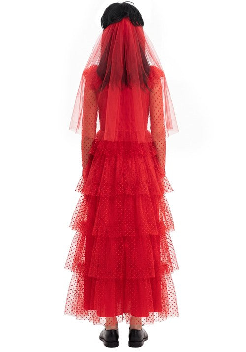 Women's Lydia Deetz Wedding Dress Costume - US 3644
