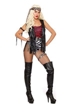 Women's Maiden of Metal Costume - US 8454