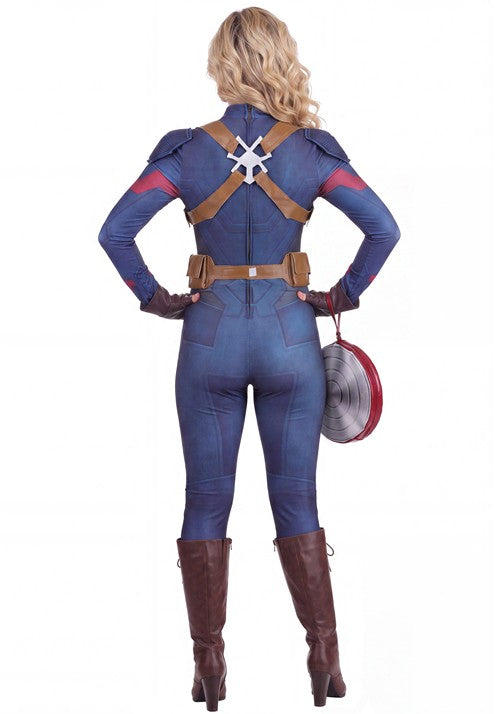 Women's Marvel Avengers: Endgame Deluxe Captain America Costume - US 1789