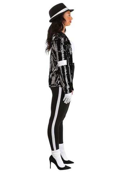 Michael Jackson Moonwalk Costume for Women - US 3057