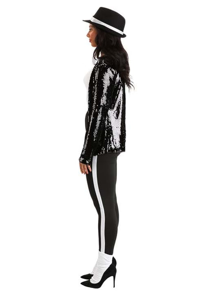 Michael Jackson Moonwalk Costume for Women - US 3057