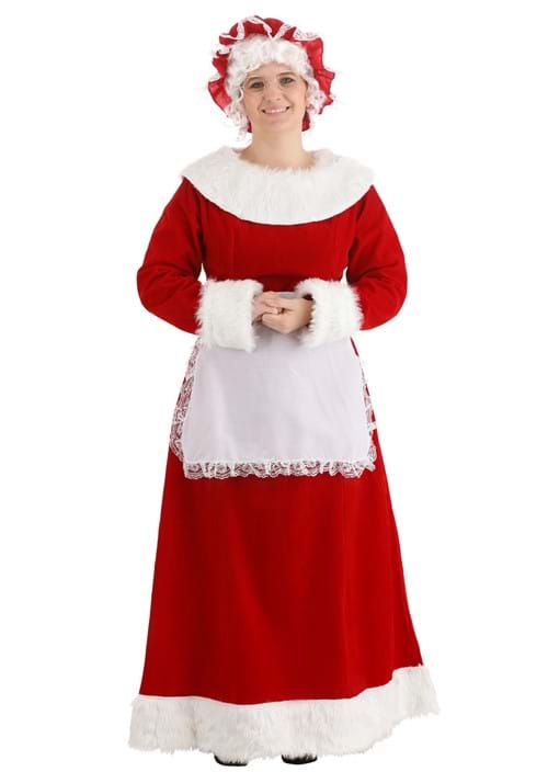 Deluxe Mrs. Claus Costume for Women - US 0214