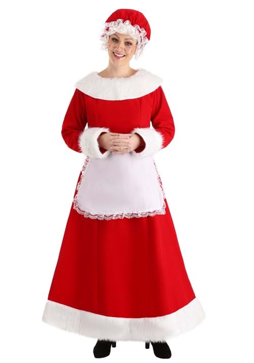 Deluxe Mrs. Claus Costume for Women - US 0214