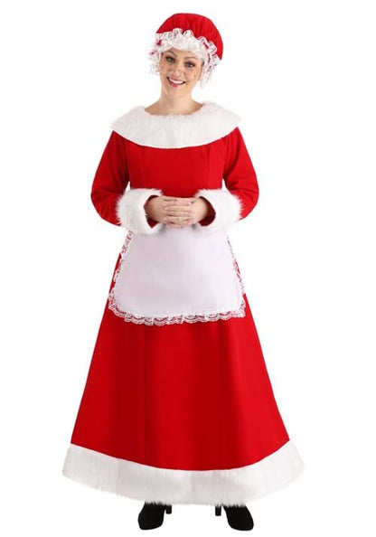 Deluxe Mrs. Claus Costume for Women - US 0214
