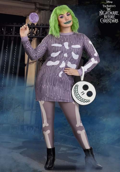 Disney Nightmare Before Christmas Barrel Costume Dress for Women - US 0952