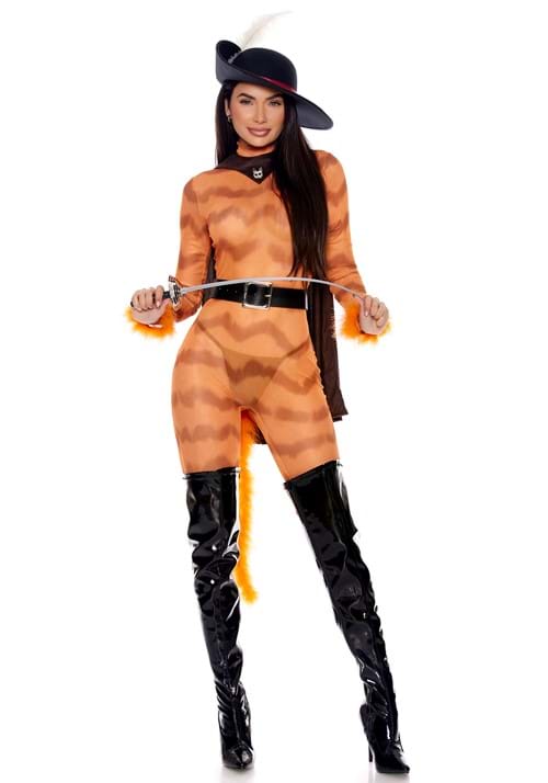 Sexy Ninth Life Cat Women's Costume - US 0460