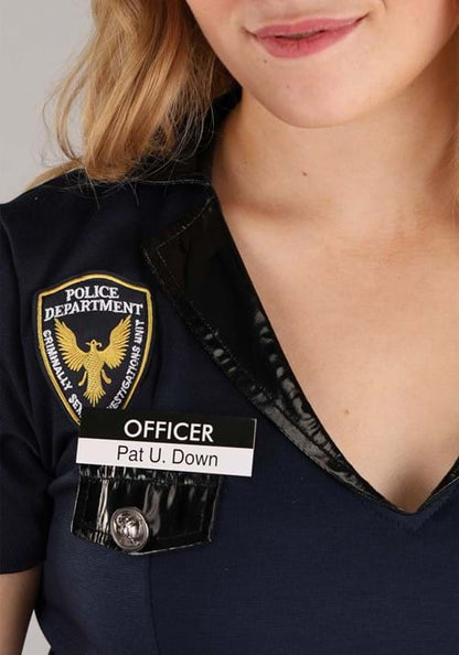 Officer Pat U. Down Women's Costume - US 8380
