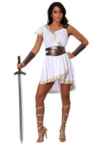 Olympian Warrior Costume for Women - US 6090
