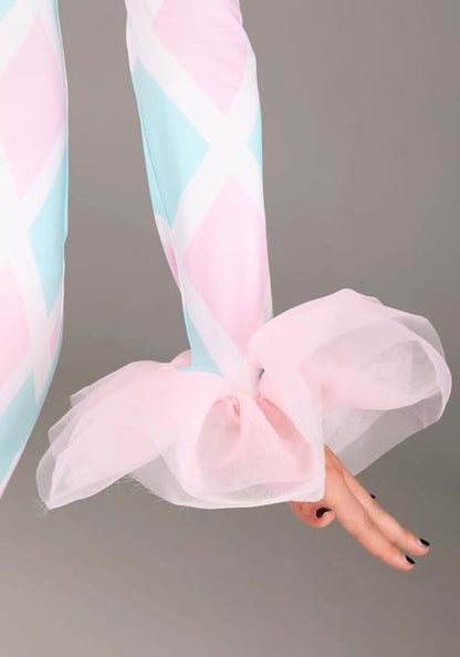 Pastel Women's Diamond Clown Costume - US 8207