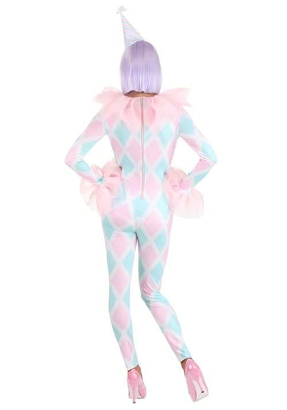 Pastel Women's Diamond Clown Costume - US 8207